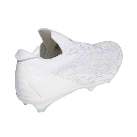 Adidas Men’s 12 Juice Pack ADIZERO ELECTRIC SPEED FOOTBALL CLEATS White IE4413 - Picture 3 of 8